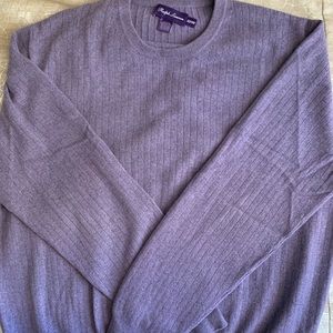 Ralph Lauren Purple Label XL cashmere sweater